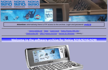 Nokia 92xx Archive